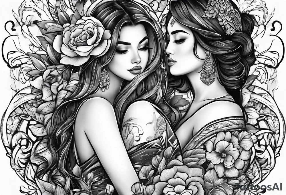 Son & daughter
Father tattoo idea