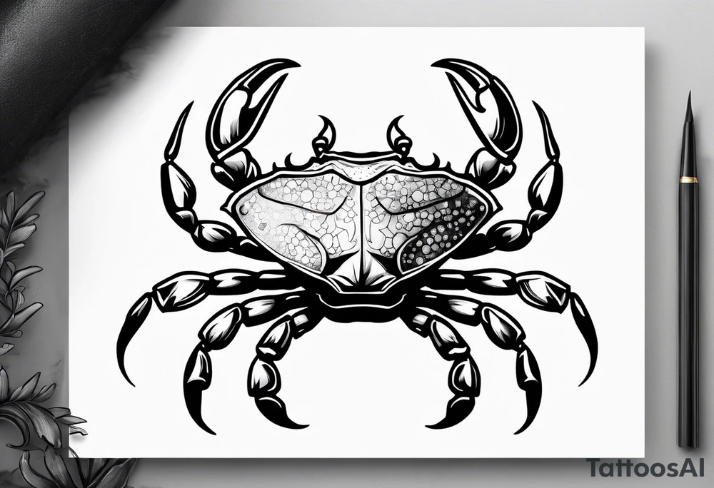 Crabs tattoo idea