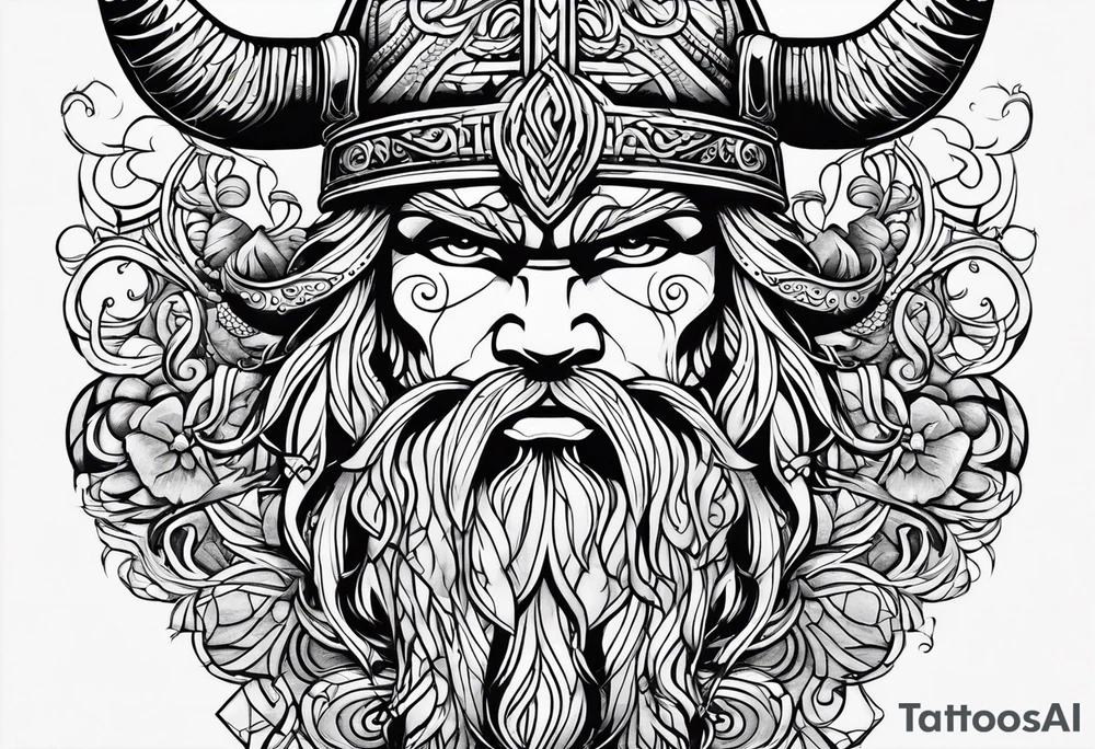 viking tattoo idea