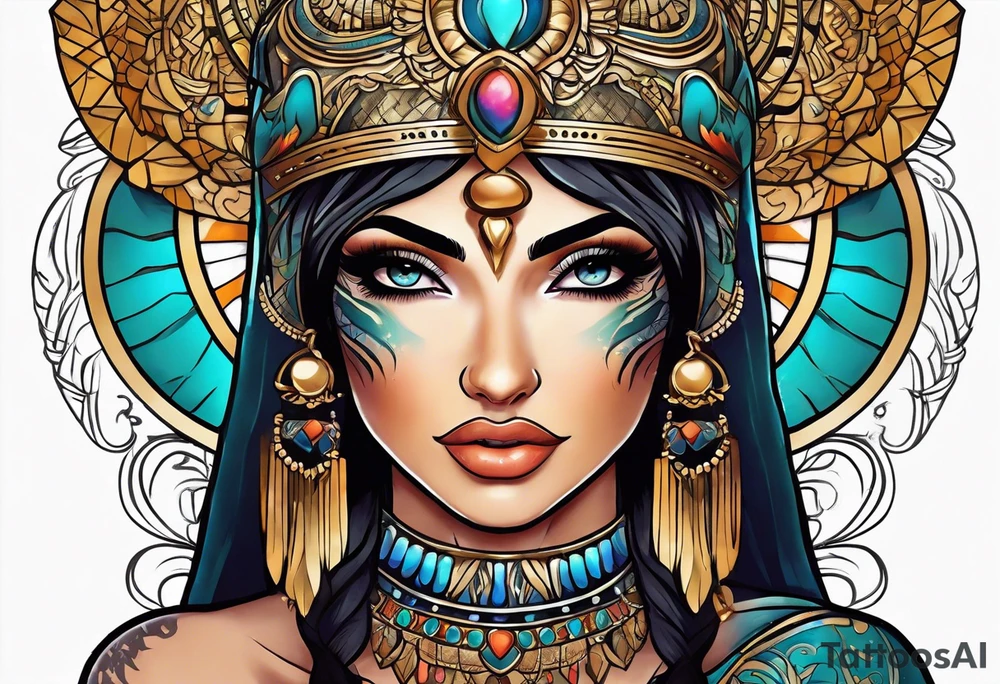 Isis Goddess Tattoo I tattoo idea