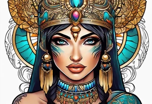 Isis Goddess Tattoo I tattoo idea