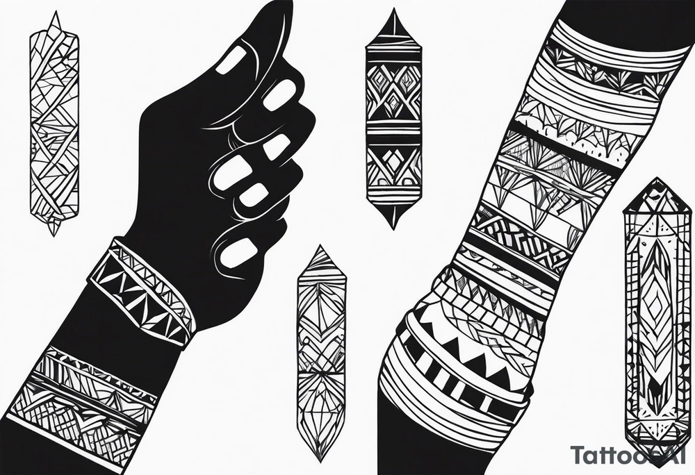 african forearm tattoos tattoo idea