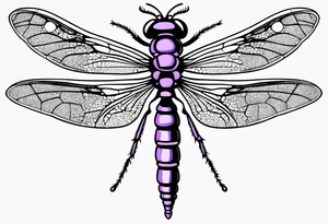 Open Book lavender dragonfly bee standing stones tattoo idea