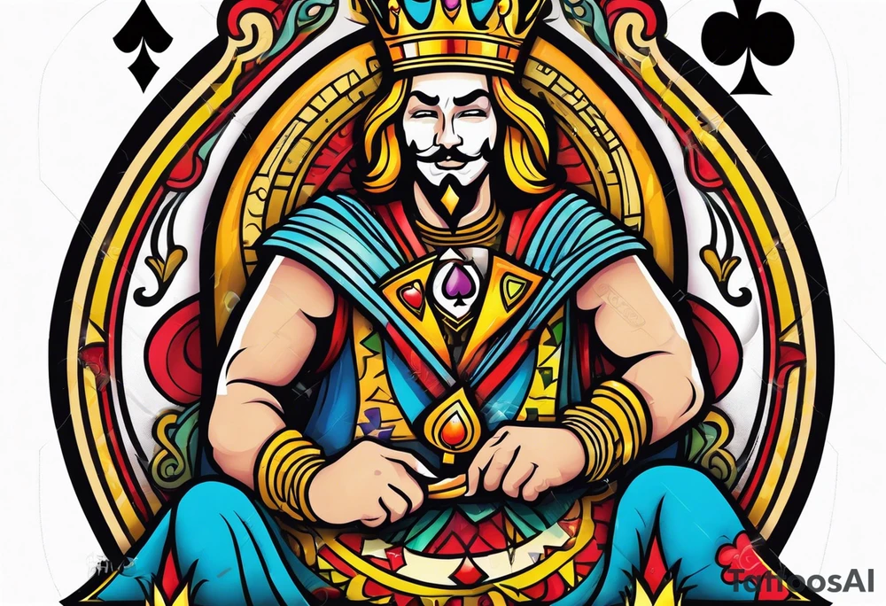 king of spades tattoo tattoo idea