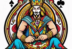 king of spades tattoo tattoo idea