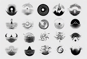 God, soundwaves tattoo idea