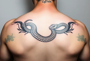 Snake rebirth tattoo idea