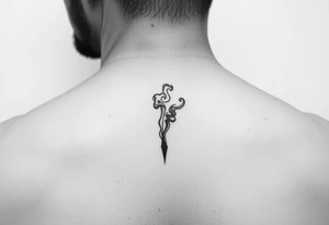Dope in smoke tattoo idea