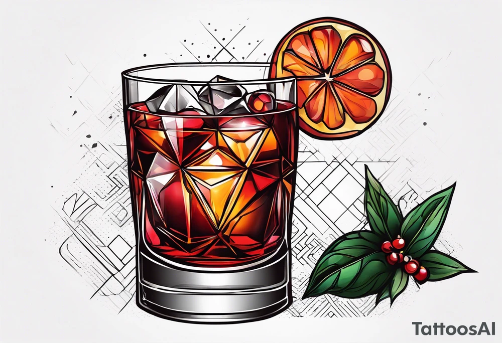 Negroni tattoo idea