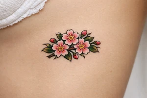 Cherry blossoms tattoo idea