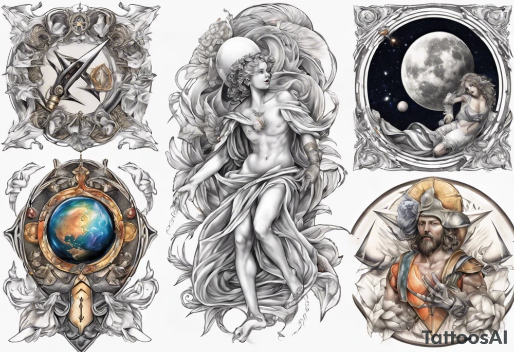 Renaissance artwo tattoo idea