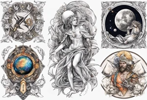 Renaissance artwo tattoo idea
