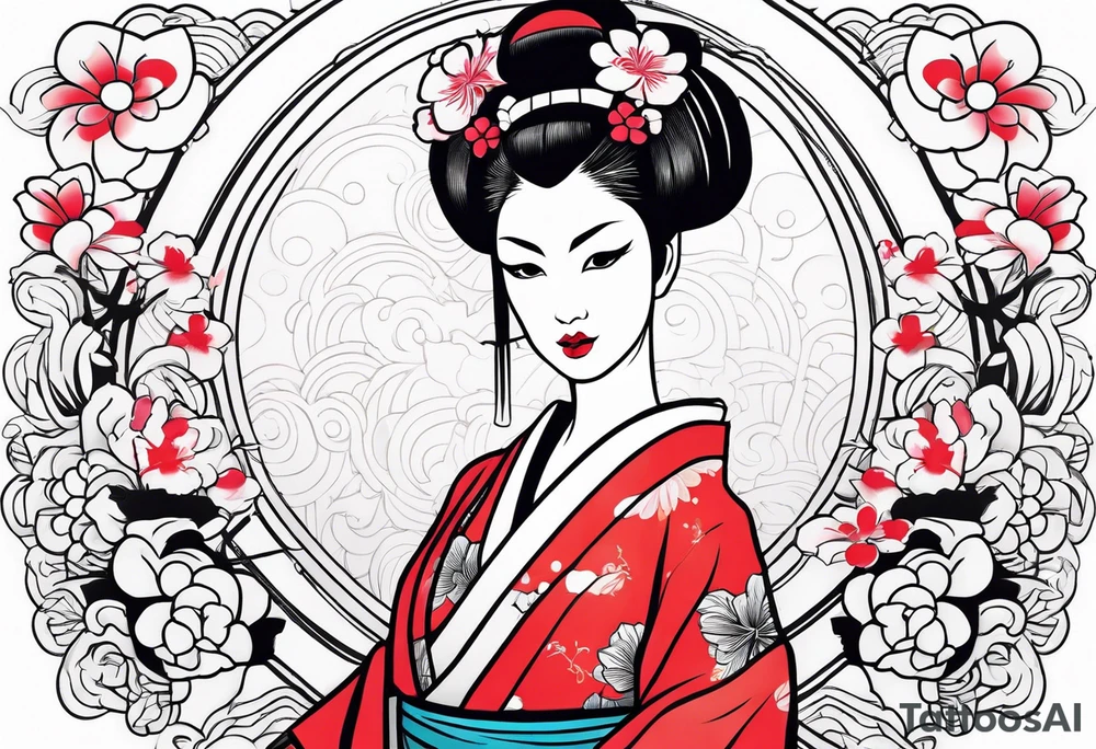 Geisha tattoo idea