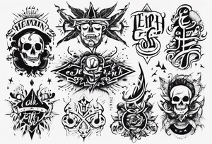 “ta eph'hemin, ta ouk eph'hemin” tattoo idea