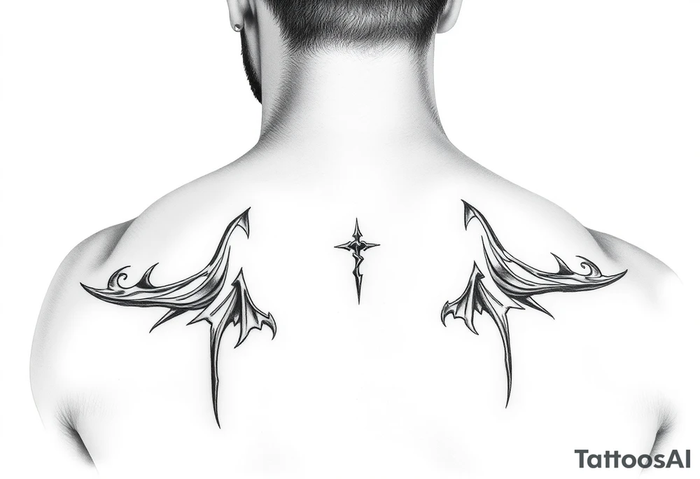 My son pic tattoo idea