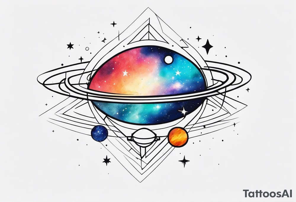 Galaxia tattoo idea