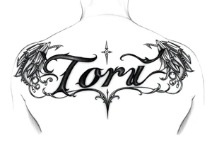 Name Tori tattoo idea