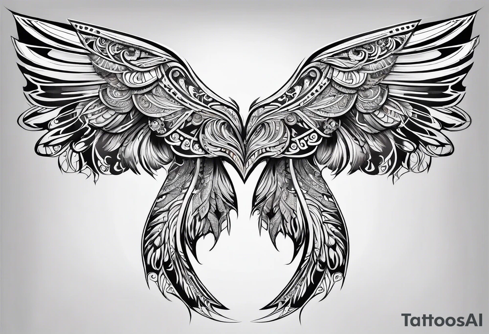 Maori wings on my back tattoo idea