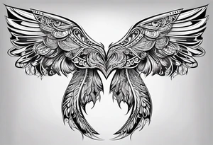 Maori wings on my back tattoo idea