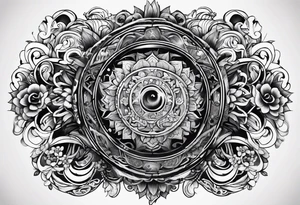 the words todamax tattoo idea