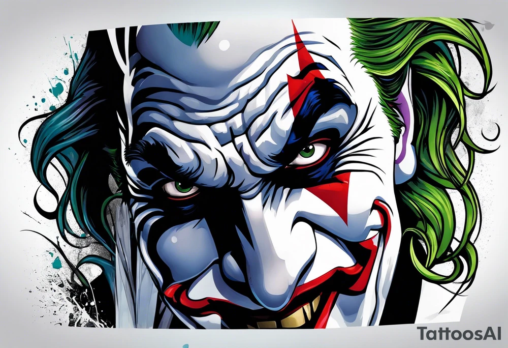 Joker tattoo idea