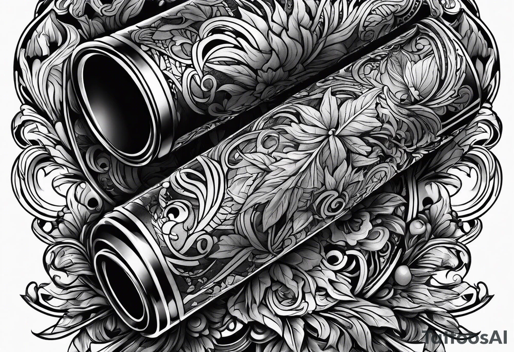 Smoking Cigars tattoo idea