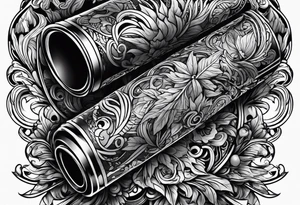 Smoking Cigars tattoo idea