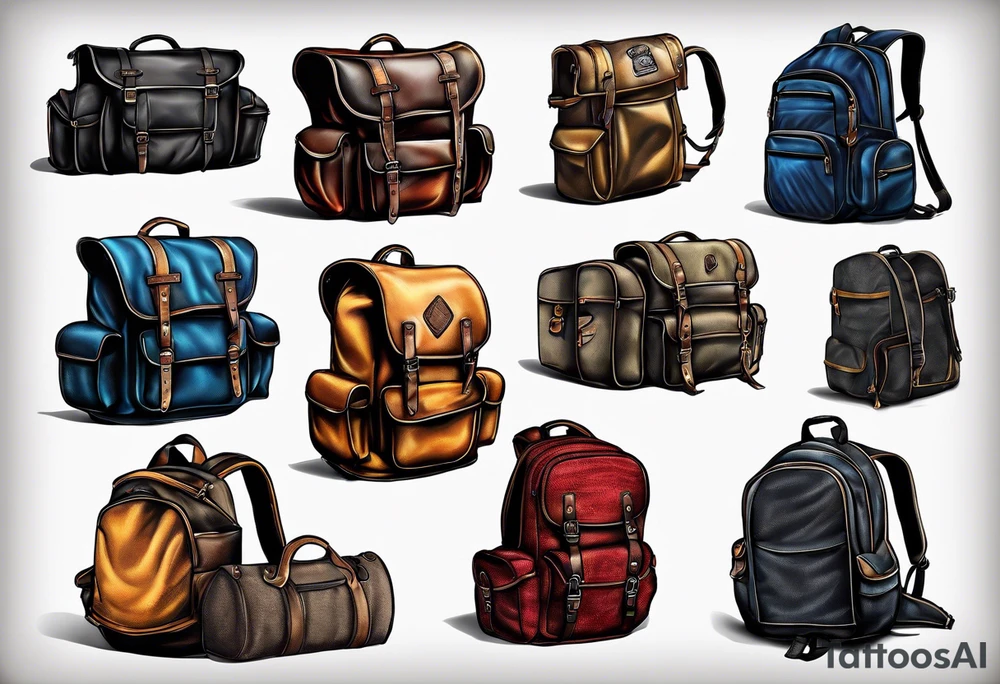 Rucksack, Brothers, work tattoo idea