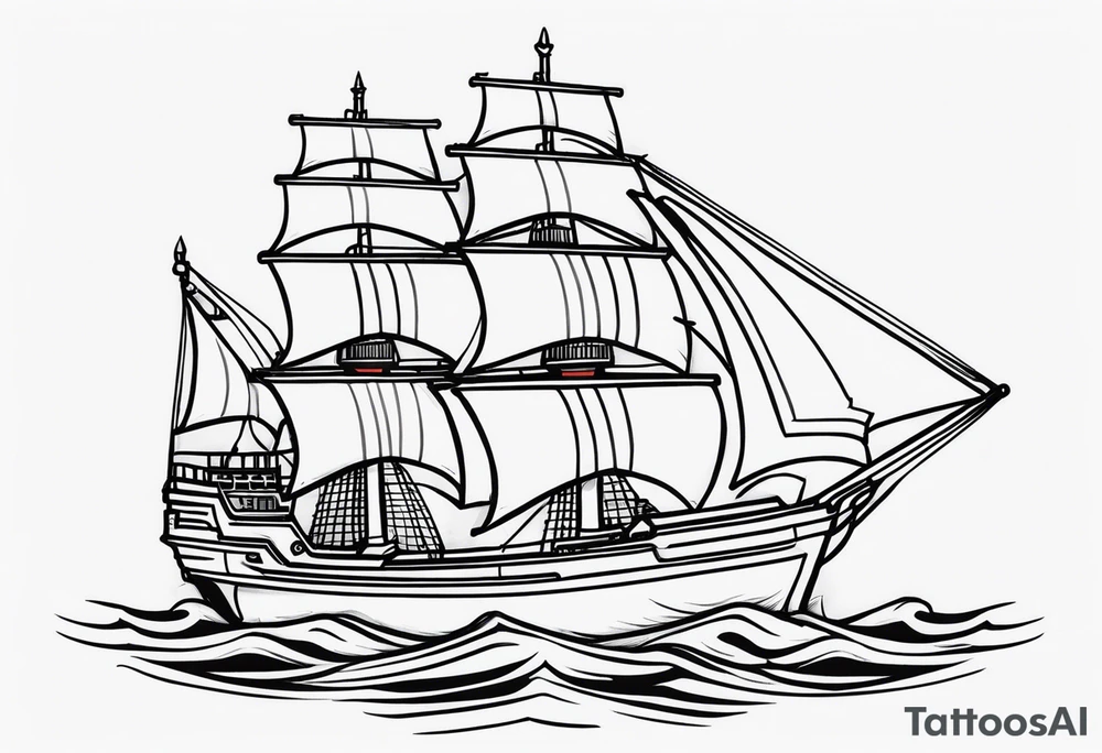 DDG ship tattoo idea