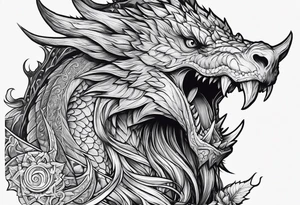 dungeons and dragons tattoo idea