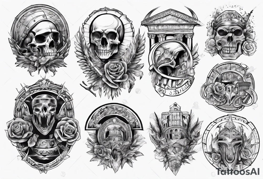 Coliseum tattoo idea