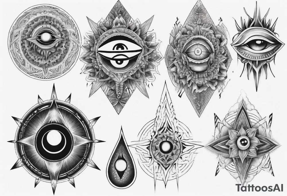 Tool third eye art tattoo idea