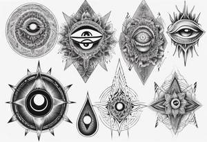Tool third eye art tattoo idea