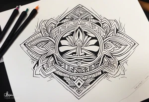Polynesian maui hook tattoo tattoo idea