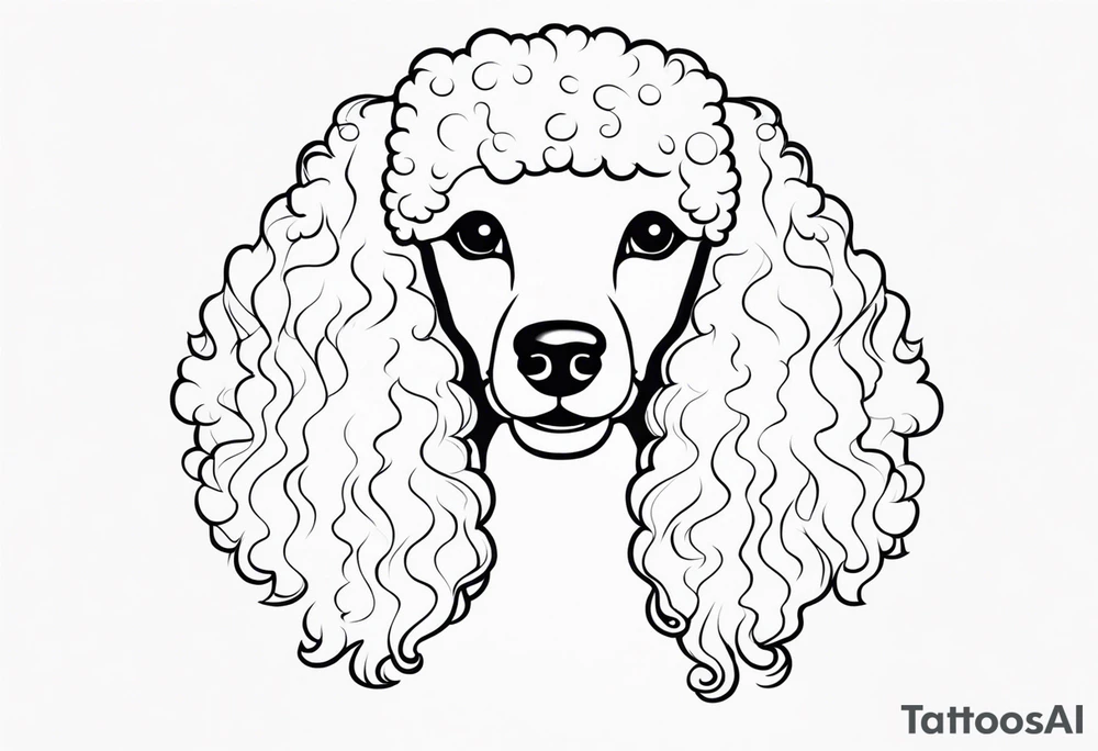 poodle tattoo idea