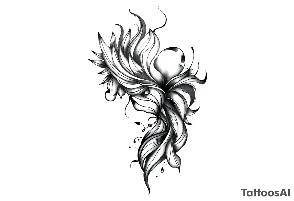 Thigh tattoo tattoo idea