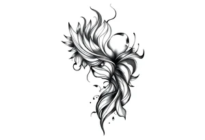 Thigh tattoo tattoo idea