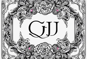 Initials written on my wrist s c h j tattoo idea