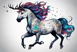 Constellation, animal tattoo idea