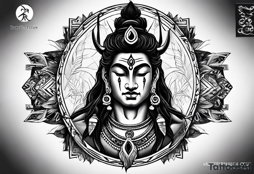 Shiva tattoo, warrior tattoo idea