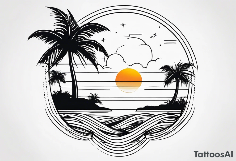 Palm 23:4 tattoo idea