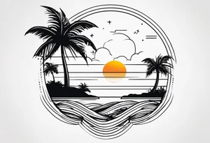 Palm 23:4 tattoo idea