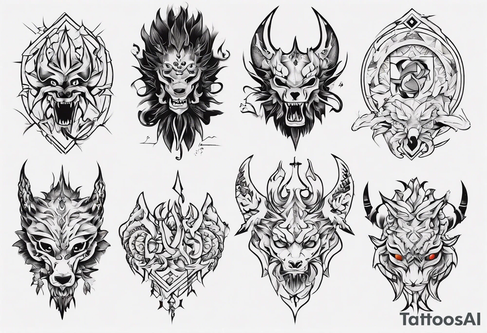 ドラゴン tattoo idea