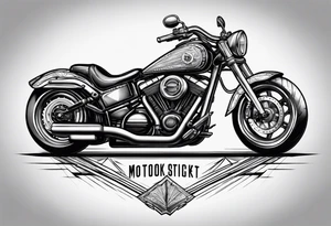 motorbike sproket tattoo idea