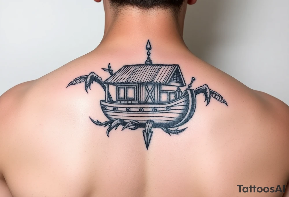 Polynesian noah’s ark tattoo tattoo idea