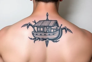 Polynesian noah’s ark tattoo tattoo idea