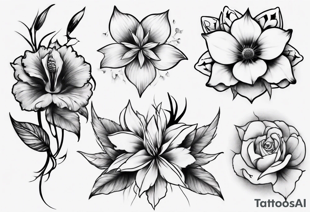 Flowers tattoos tattoo idea