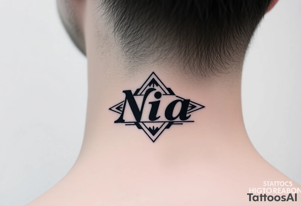name Nia tattoo idea