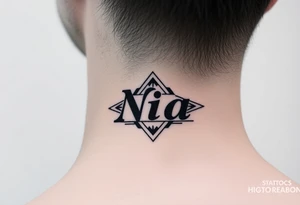 name Nia tattoo idea