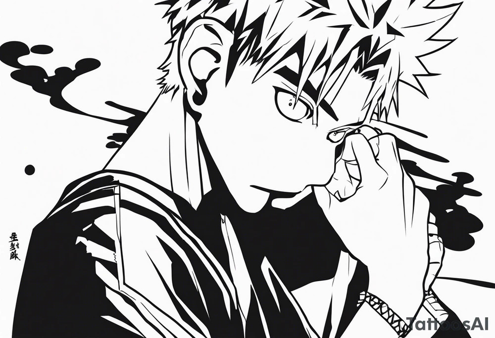 Jujutsu kaisen small tattoo idea